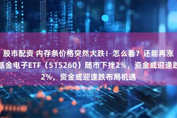 股市配资 内存条价格突然大跌!怎么看?还能再涨吗?华宝基金电子ETF(515260)随市下挫2%,资金或迎逢跌布局机遇